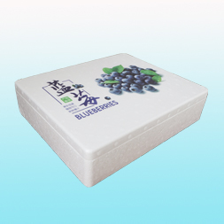 羅定4盒藍(lán)莓泡沫箱彩印